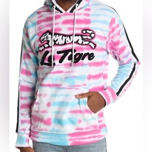 🆕 LE TIGRE Tie-Dye Nuance Hoodie size medium